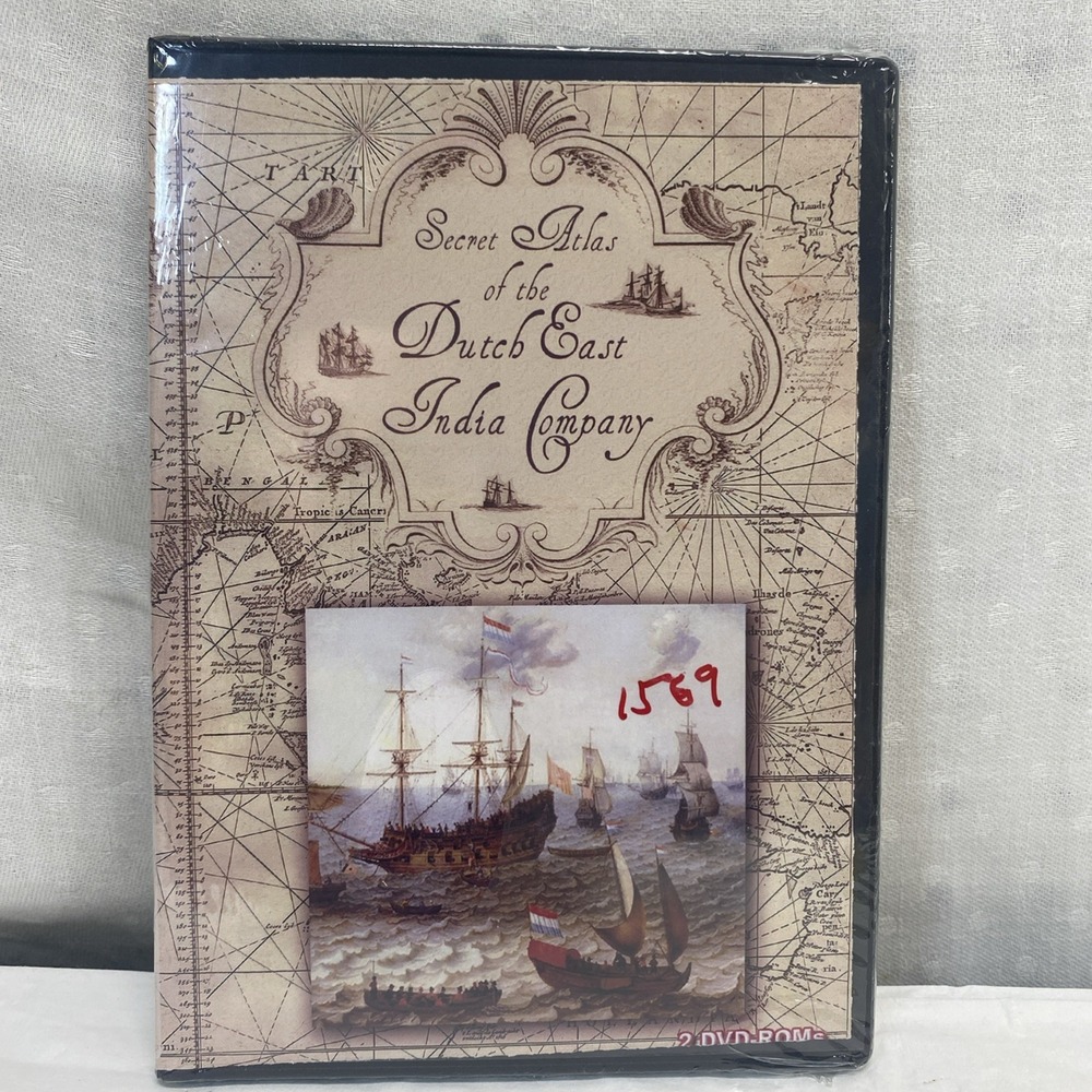 Secret Atlas of Dutch East India‎ Company 18th C Sea Charts 2 DVD Rom